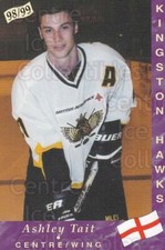 1998-99 UK British Elite Kingston Hawks #17 Ashley Tait