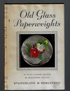 Vintage 1963 Old Glass Paperweights book with many photos & DJ in VG Condition - Picture 1 of 7