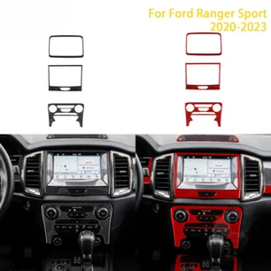 Accesorios para Ford Ranger Sport 2021-2023 Fibra de Carbono Interior Coche Central - Imagen 1 de 31