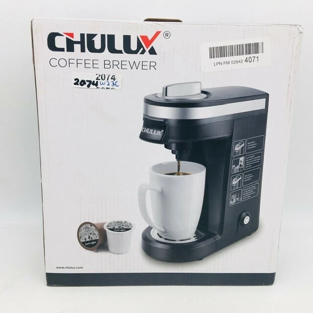 Chulux Upgrade Portable One Touch Single Serve Fast Coffee Brewing Machine - Image 1 of 4