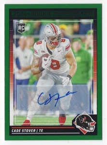 Fútbol americano Panini Score 2024 #353 Cade Stover radiocontrol verde automático ~ Houston Texans - Imagen 1 de 2