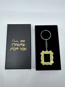 Friends The TV Series Yellow Peephole Frame From Monica's Door Keychain - Picture 1 of 11