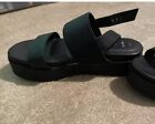 New Look 💗 Wide Fit Black Sandals/Flats/Shoes - Size 6 