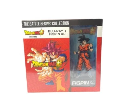 Dragon Ball Super Parts 1-3 Box Set Blu-ray + 1 Goku FiGPiN XL NEW Sealed Foto 1 de 4