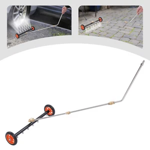 22" Pressure Power Washer Undercarriage Under Car Cleaner Water Broom w/7 Nozzle - Picture 1 of 18