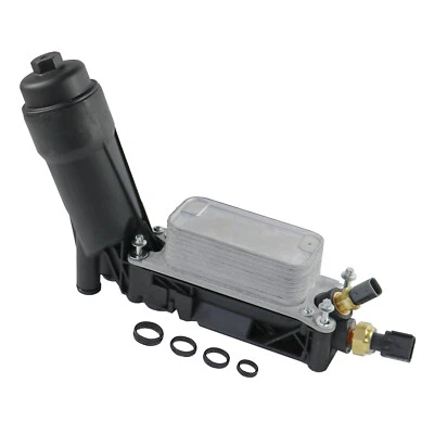 Carcasa de filtro de enfriador de aceite de motor 5184294AE para Jeep Dodge Chrysler 11-13 3,6 L V6 Foto 1 de 4
