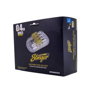 Stinger SPD5623 MAXI Fused Power Distribution Block Multi Gauge 2-Input/4-Output - Picture 1 of 3