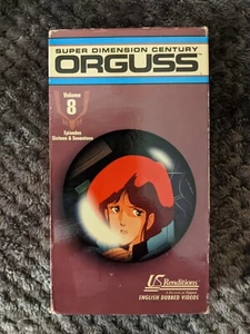 Super Dimension Century Orguss Video VHS Vol. 8 Macross mit Blockbuster Aufkleber - Bild 1 von 6