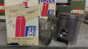 VERTEX KOLBEN 48cc MINARELLI Ø 39,6 STECKERBÄNDER KOMPLETT pistons motor - Bild 1 von 1