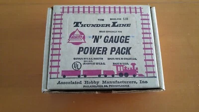 AHM Thunder Line Power Pack w/ vintage box (N-Scale, Model 0705) - Image 1 of 3