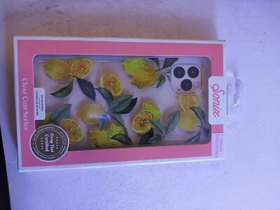 Sonix Hard Case For iPhone 11 Pro/X/XS Clear Coat Case Lemon Zest NOB Free Ship - Imagem 1 de 3