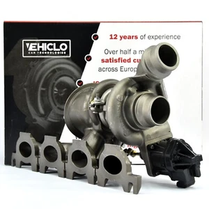 Turbocharger 49477-02400 BMW 120i,125i,220i,230i,320i,330e,330i,420i,430i,530e - Picture 1 of 10