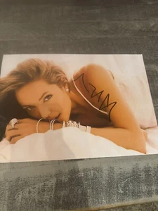 Angelina Jolie 8x10 Signed Photo Guaranteed Authentic COA - Picture 1 of 2