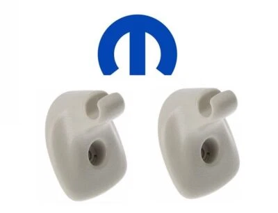 2008-2010 Chrysler Sebring Dodge Avenger Sun Visor Clip PAIR OEM NEW MOPAR - Image 1 of 2