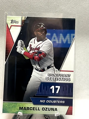 2021 Topps Marcell Ozuna Significant Statistics #SS-15 Braves - Image 1 of 2