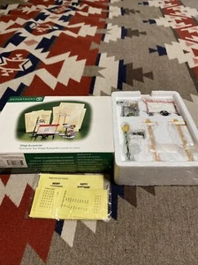 Dept. 56 Personalize Your Village Accessories Set of 5 Retired 2001 New 52811 - Picture 1 of 3