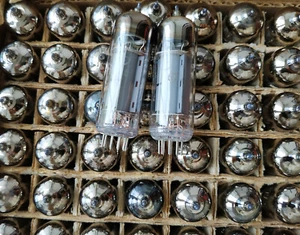 10 Stück 6P15P-EV = EL83, SV83 GOLD GRID Pentode Röhre REFLEKTOR Sowjetisch 60er Jahre NEU - Bild 1 von 6