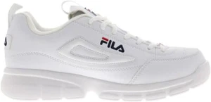 NEU HERREN FILA DISRUPTOR SE WEISS ROT WEISS P0036996 KOSTENLOSER VERSAND - Bild 1 von 7