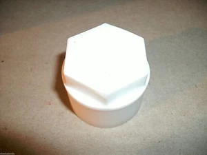 PTFE TEFLON FEMALE HEX HEAD PIPE CAP 3/4" FNPT - Picture 1 of 1