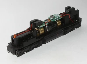Atlas Master SD24 High Hood Black Power Chassis DCC Duel Mode Decoder HO Scale - Picture 1 of 3