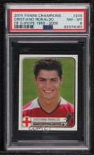2005 Panini Champions of Europe 1955-2005 Cristiano Ronaldo #228 PSA 8