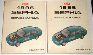 KIA SEPHIA 1996 SERVICE MANUALS + 1 & 2 KIA MOTORS - Bild 1 von 4