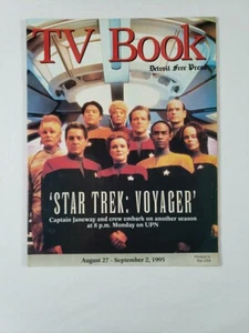Star Trek Voyager TV Book Detroit Free Press August 27 - September 2 1995 - Picture 1 of 7
