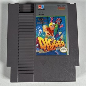 Digger T. Rock: The Legend of the Lost City - NES - *TESTATO* - SOLO CARTUCCIA