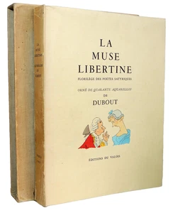 Curiosa. La muse libertine, florilège des poètes satyriques. 40 aquarelles. - Picture 1 of 13