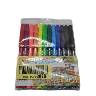 Gimboo Filzstifte Schulbedarf Fasermaler 12 Stück Spitze 1 mm Fine Detail Zeichn - Bild 1 von 4