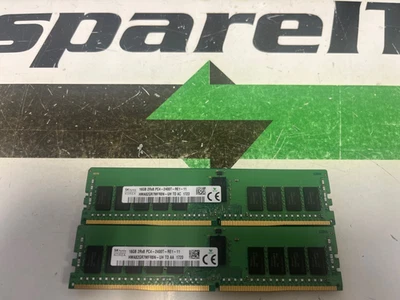 HMA82GR7MFR8N-UH SK Hynix 16GB DDR4-2400 PC4-19200 ECC Registered Server Memory - Image 1 of 2