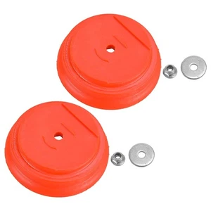 2x Red Blade Base Fit For Electric Cordless Grass Trimmer Brush Cutter - Picture 1 of 9
