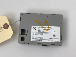 Módulo de control de puerta de enlace central Mercedes W211 E350 E550 CLS550 2115408445 OEM - Imagen 1 de 6