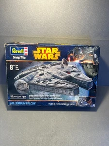 Star Wars Revell Snap-Tite Millennium Falcon Model Kit open box sealed parts - Picture 1 of 5