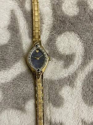 Vintage Jules Jurgensen Gold Watch Genuine Sapphires And Diamonds Swiss Made - Image 1 of 4