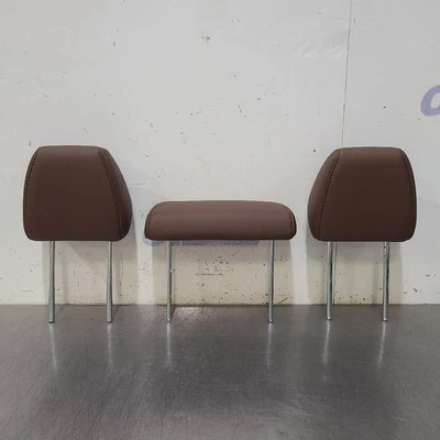 23 2023 ACURA MDX REAR HEADREST SET BROWN LEATHER  - Image 1 of 4