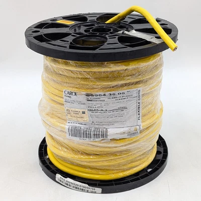Carol Unshielded Flexible Cord 4 Cond 16 AWG 90 DEG.C 600V (86964.35.05) 250Ft - Image 1 of 4