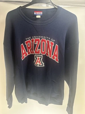 Vintage University of Arizona Sweatshirt Made in USA XX-Large  Blue - Image 1 of 4