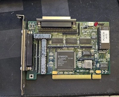 LSI LOGIC SYMBIOS CSC 53C875 PCI SCSI Controller Vintage PC - Image 1 of 2