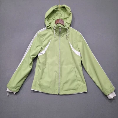 Chaqueta de mujer Hawke & Co. verde rendimiento talla pequeña Foto 1 de 4