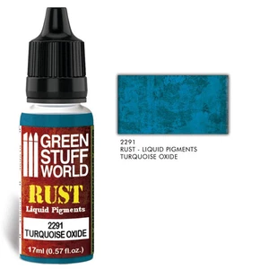 Green Stuff World Liquid Pigments TURQUOISE OXIDE - Picture 1 of 1