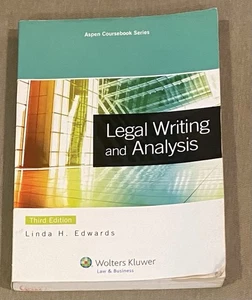 Legal Writing and Analysis - by Linda H. Edwards - 3rd Edition - Foto 1 di 5