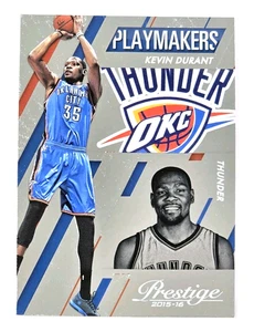 2015-16 Panini Prestige Kevin Durant Playmakers Oklahoma City Thunder #20 - Foto 1 di 2
