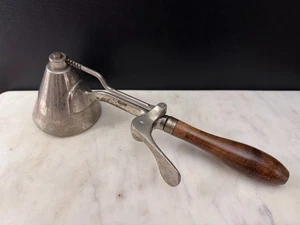 Antique Gilchrist's No. 33 Ice Cream Cone Scoop w/ Wood Handle Pyramid Cone No 6 - Picture 1 of 20
