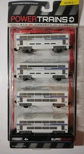 Figuras de juguete Power Trains Euro Bullet SR1 JAKKS vagón de ferrocarril 44735 - Imagen 1 de 4