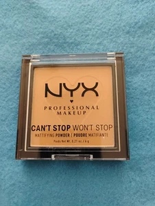 NYX CAN'T/WON'T STOP MATTIFYING POWDER CSWSM13 Brightening Peach  .21 oz - Picture 1 of 1