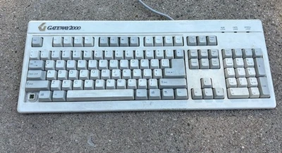 vtg Gateway2000 Keyboard 219600X-XX-XXX parts - Image 1 of 4
