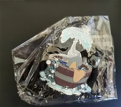 Baby Elephant Dumbo Taking Bath Disney Cast Member Exclusive Bolo ID Lanyard - Image 1 of 2