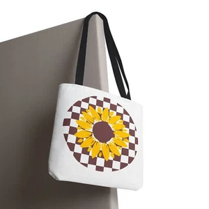 Sunflower Tote Bag, Eco-Friendly Carryall, Sunflower Lover Gift - Picture 1 of 6