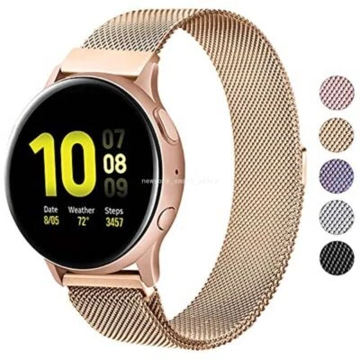 For Samsung Galaxy Watch 4 Classic 5 6 40/44/43/47m Milanese Magnetic Strap Band - Image 1 of 4